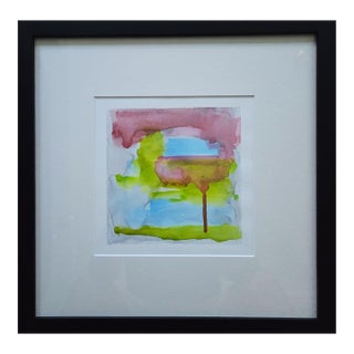 Watercolor #180325 Abstract Painting For Sale