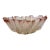 Mikasa Walthn Glas Pink Tulip Crystal Bowl For Sale
