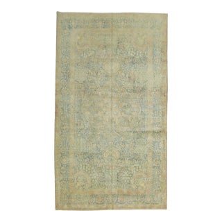 Early 20th Century Persian Kerman Accent Rug - 4'6" x 7'10" For Sale