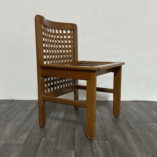 Transenna Chair by Titina Ammannati & Giampiero Vitelli for Pozzi & Verga, 1970s For Sale - Image 4 of 14