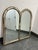 Hollywood Regency Hollywood Regency Double Arched Wall Mirror For Sale - Image 3 of 12