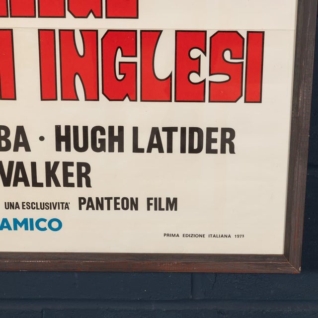 Vintage Italian Film Poster in Paper, 1973 For Sale - Image 15 of 18