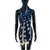 French Chanel Navy Blue Monogram 100% Silk Scarf For Sale - Image 3 of 10