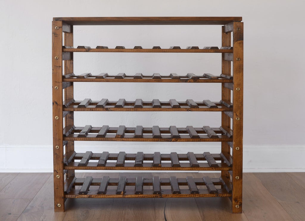 その他 TRADITIONAL WINERACK Antique Style 54-Bottle Wine Rack | Chairish