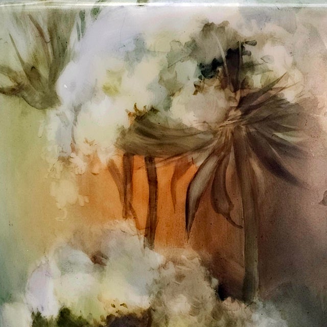 Monumental Jean Pouyat Limoges Hand Painted Scenic Amphora Vase 16.5" For Sale - Image 14 of 16