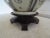 Early 20th Century Antique Blue & White Vase With Gilt Highlights For Sale - Image 5 of 7