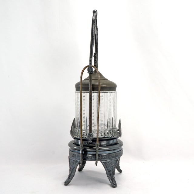 Victorian Victorian Aesthetic Movement Pairpoint Pickle Caster Circa 1870 For Sale - Image 3 of 14