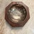 For your consideration, a William Spratling octagonal wood and silver dish, likely functioning as an ashtray or a small...