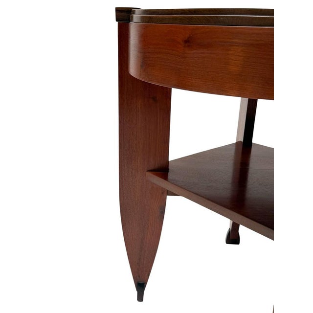 Art Deco Amsterdam School Coffee Table by J.J. Zijfers Amsterdam, 1920s For Sale - Image 3 of 16