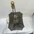 1940s 1940s Pagoda Metal Earthy Color Faux Painted Lamp For Sale - Image 5 of 10