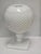 Mid-Century Modern Vintage MCM Westmoreland English Hobnail Ivy Rose Bowl White Milk Glass Pedestal For Sale - Image 3 of 4