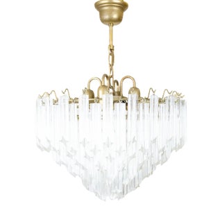 Trilobo Chandelier from Venini For Sale
