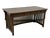 Wood Mission Crofter 3 Drawer Library Desk - Walnut For Sale - Image 7 of 10