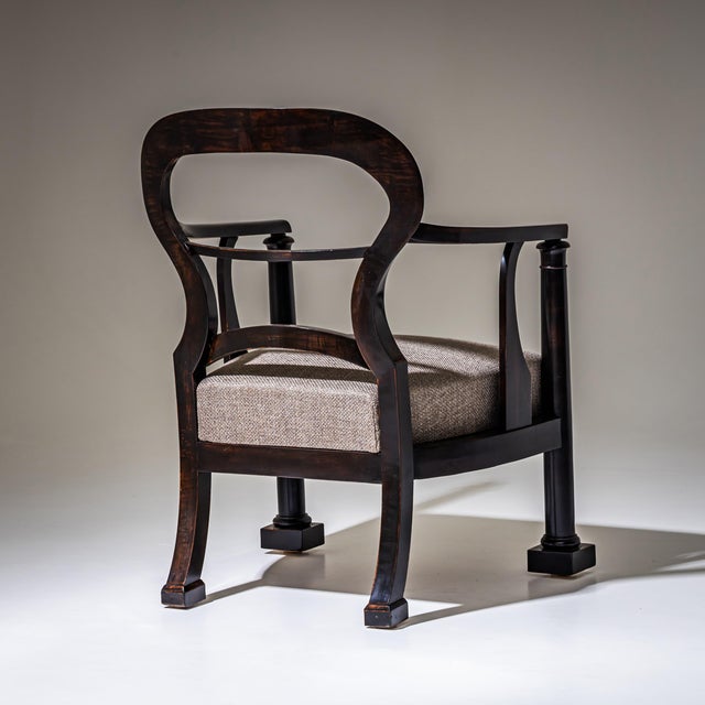 Antique Biedermeier Armchairs, Austria, 1830, Set of 2 For Sale - Image 6 of 10