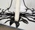 Black Spanish Revival Wrought Iron Twelve-Light Chandelier, Circa 1930 For Sale - Image 8 of 9
