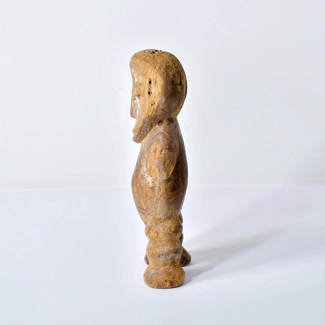 Early 20th Century Lega Wood Figure For Sale - Image 4 of 11