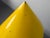 Metal Large Yellow Aluminum and Iron Table Lamp, France, 1950s For Sale - Image 7 of 12