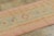 Traditional Antique Turkish Oushak Runner in Blue & Peach With Floral Geometry - Rug & Kilim For Sale - Image 3 of 6