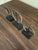 Metal Set of Three Ancient Roman Bronze Bracelets on Custom Museum Mounts For Sale - Image 7 of 12