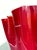 Red and Sage Green Cartoccio Vase by Paolo Venini for Venini, 2008 For Sale - Image 3 of 6