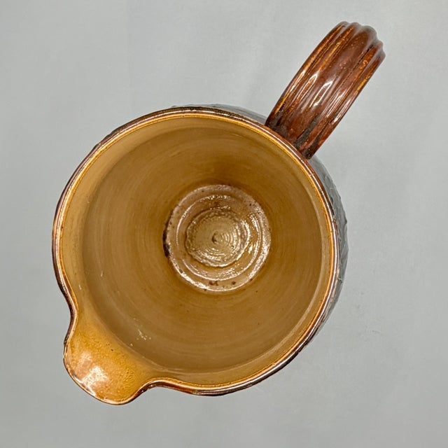 Antique Natural Foliage Stoneware Ale Pitcher Vase from Royal Doulton Lambeth, 1902 For Sale - Image 18 of 18
