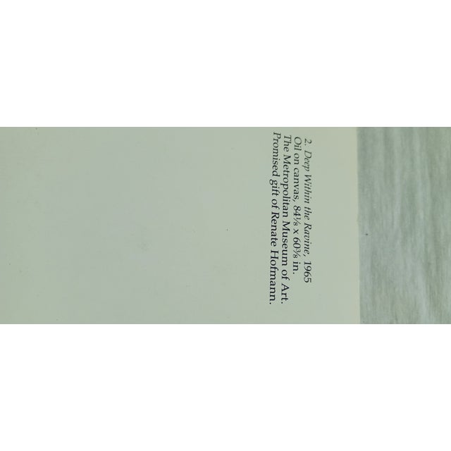 1980s Original Art Print Deep Within the Ravine Hans Hofmann For Sale In Dallas - Image 6 of 6