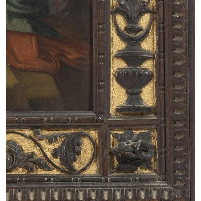 Antonio Allegri di Correggio, Adoration of the Child, 17th Century, Oil on Board For Sale - Image 5 of 6