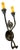 Metal 1920s Iron and Brass Mediterranean Inspired Sconces With Shields and Strapping Detail - a Pair For Sale - Image 7 of 8