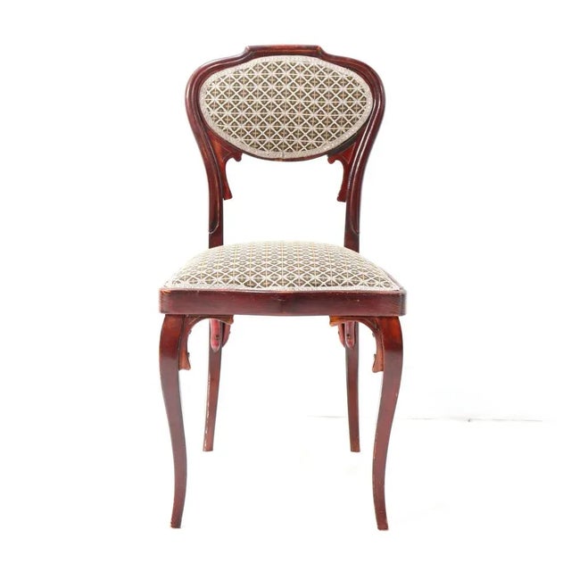 Vienna Secession Side Chairs by Jacob & Josef Kohn, 1900s, Set of 4 For Sale - Image 6 of 13