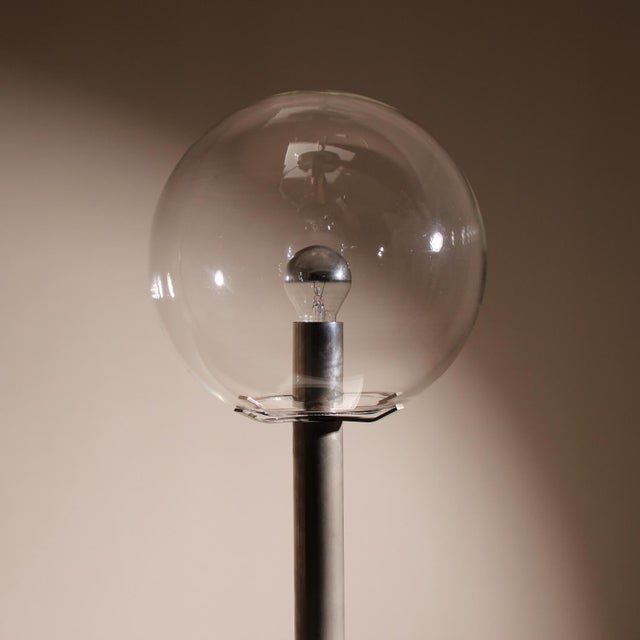 Minimalist Sphere Table Lamp, Germany, 1960s For Sale - Image 4 of 14