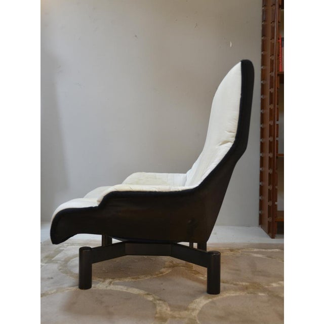 Italian Sindbad Lounge Armchair attributed to Vico Magistretti for Cassina, 1981 For Sale - Image 17 of 18