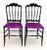 Set of Mid-Century Italian Chiavari Dining Chairs by Giuseppe Descalzi, 1950s For Sale - Image 4 of 9