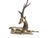 Brass Midcentury Vintage Hollywood Regency Large Solid Brass Stag Deer Gazelle Figurine Sculpture For Sale - Image 8 of 11
