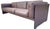 Mid-Century Modern MCM 405 Duc Sofa by Mario Bellini for Cassina in Plum Leather For Sale - Image 3 of 7