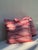 Sofa Pillows : Set of Two Woven Textural Rich Pink Pillows/ Kathryn Ireland “Moroccan Weave” Woven Textile With Down/ Feather Fill For Sale In Los Angeles - Image 6 of 11