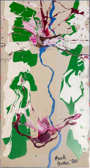 Untitled, Frank Shorter Acrylic on Canvas, Signed and Dated Lower Right