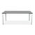Dark Grey Dining Table with Silver Legs from Rosenthal For Sale - Image 12 of 14