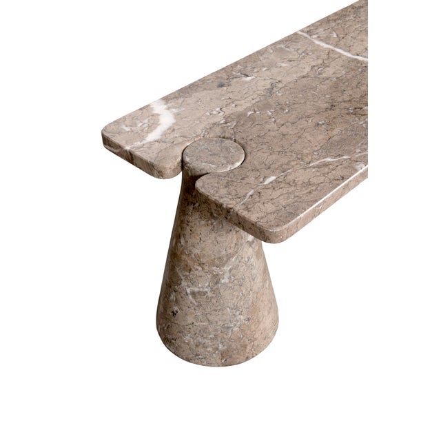 1960s Eros Coffee Table in Green Mondragone Marble by Angelo Mangiarotti, 1960s For Sale - Image 5 of 7