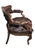 Antique Victorian Brown Leather Chair For Sale - Image 9 of 10