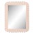 Fleur Home Carnival Krewe Rectangle Mirror in Pink Ground, 36x48 For Sale