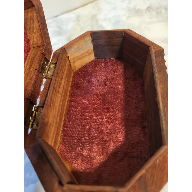 Indian Wooden Spices Box /Jewelry Box For Sale - Image 12 of 14