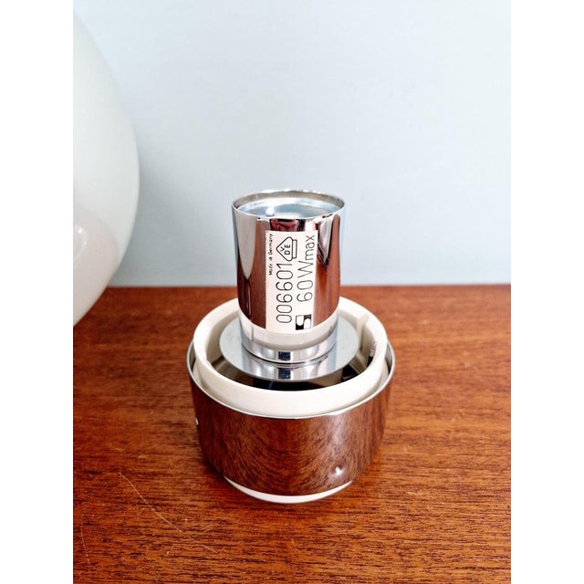 Silver Vintage Wall Light in Opal Glass by Motoko Ishii for Staff Leuchten, 1970s For Sale - Image 8 of 12