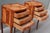 1950s Pair of Restored French Louis XV Style Rosewood Inlaid Side Tables Nightstands For Sale - Image 11 of 12