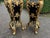 Late 20thC Italian Baroque Black Gold Pedestals – Pair For Sale - Image 6 of 14