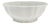 Mid-Century Limoges France White Porcelain Scalloped Serving Bowl 9.25" For Sale