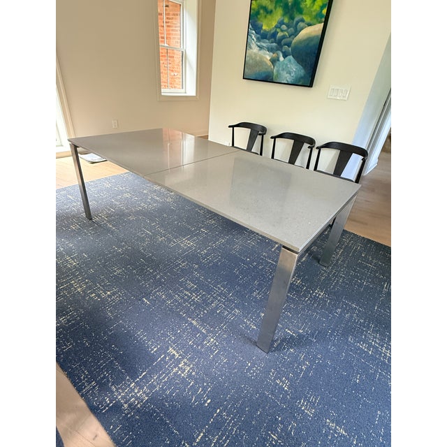 2020s Room and Board Rand Quartz Dining Room Table For Sale - Image 5 of 13