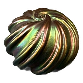 Late 20th Century Zephyr Glass Works Paperweight For Sale