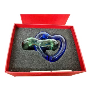 Baccarat Linking Hearts + Box For Sale