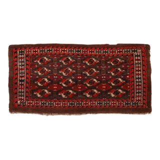 Antique Turkmen Rug Runner - 1'10" x 3'9" For Sale