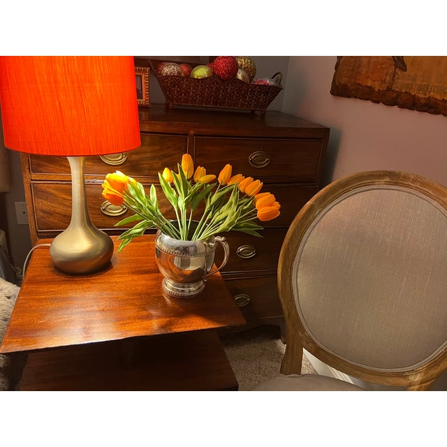 Mid-Century Frank Lloyd Wright Designed for Heritage-Henredon 1955. Solid Mahogany Nightstand Expertly Preserved/Restored. For Sale - Image 11 of 12